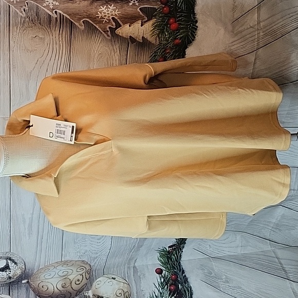 Pomander Place Polo Swing Sweatshirt Camel xs/s - Picture 2 of 9